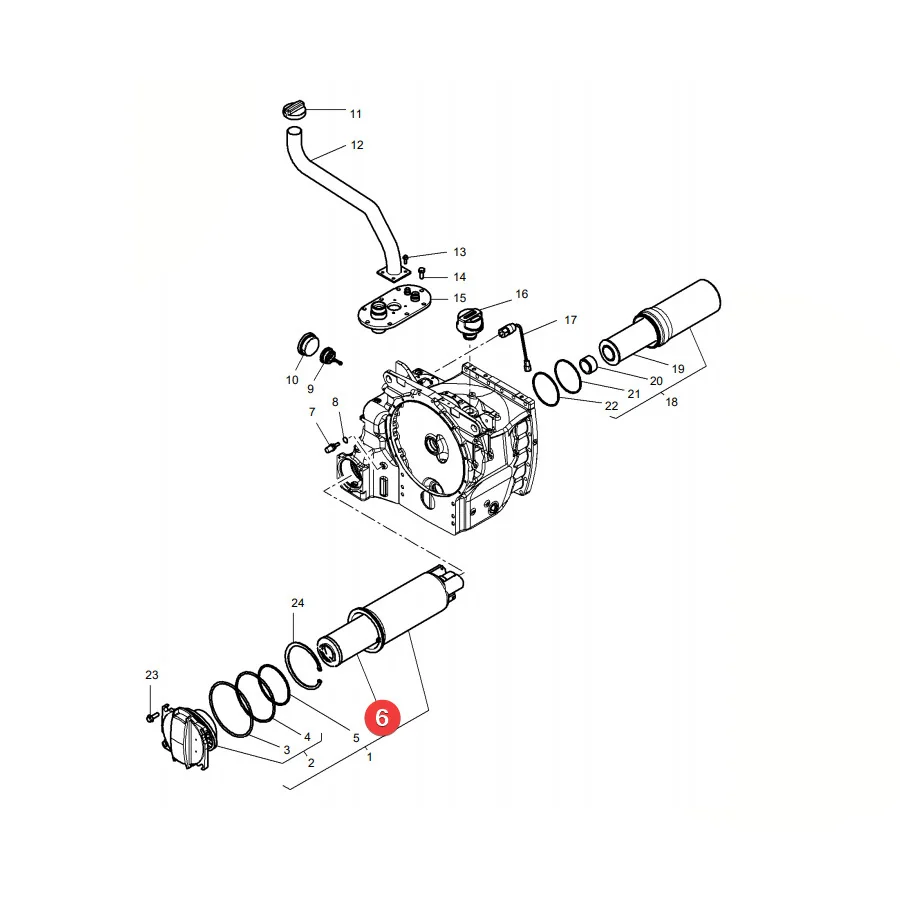 AGCO - 4285174M1 - Hydraulikölfilter Massey Ferguson