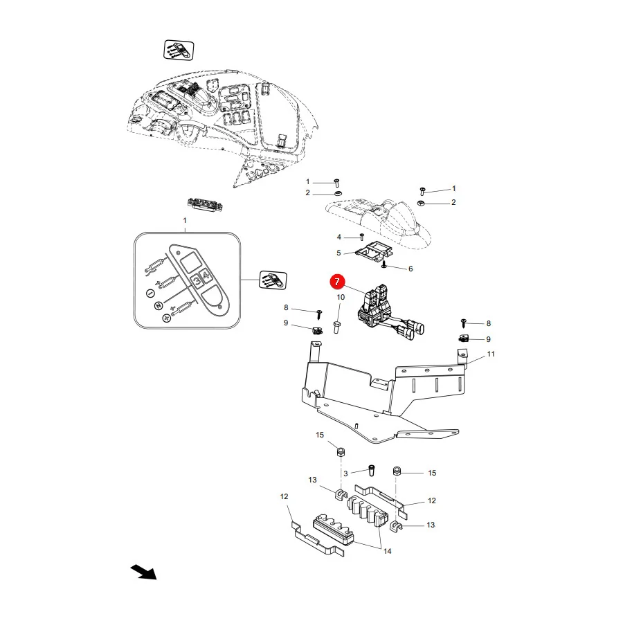 AGCO - 4289763M2 - Massey Ferguson Hydraulikregler