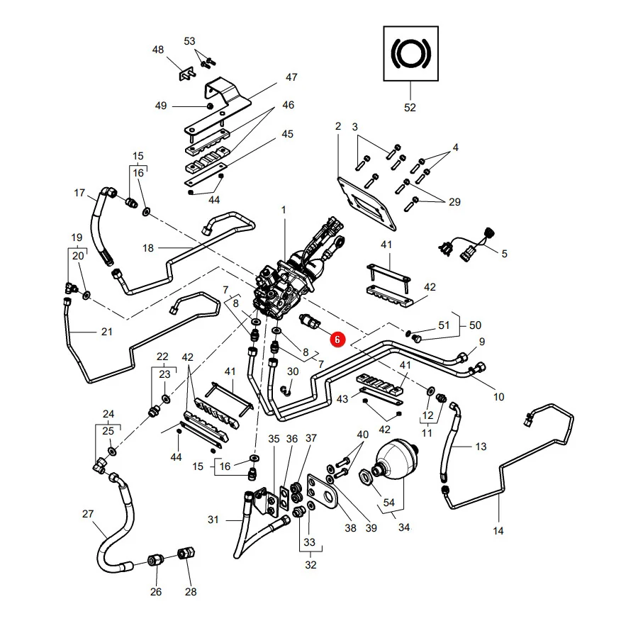 AGCO - 4289997M1 - Massey Ferguson Handbremssensor