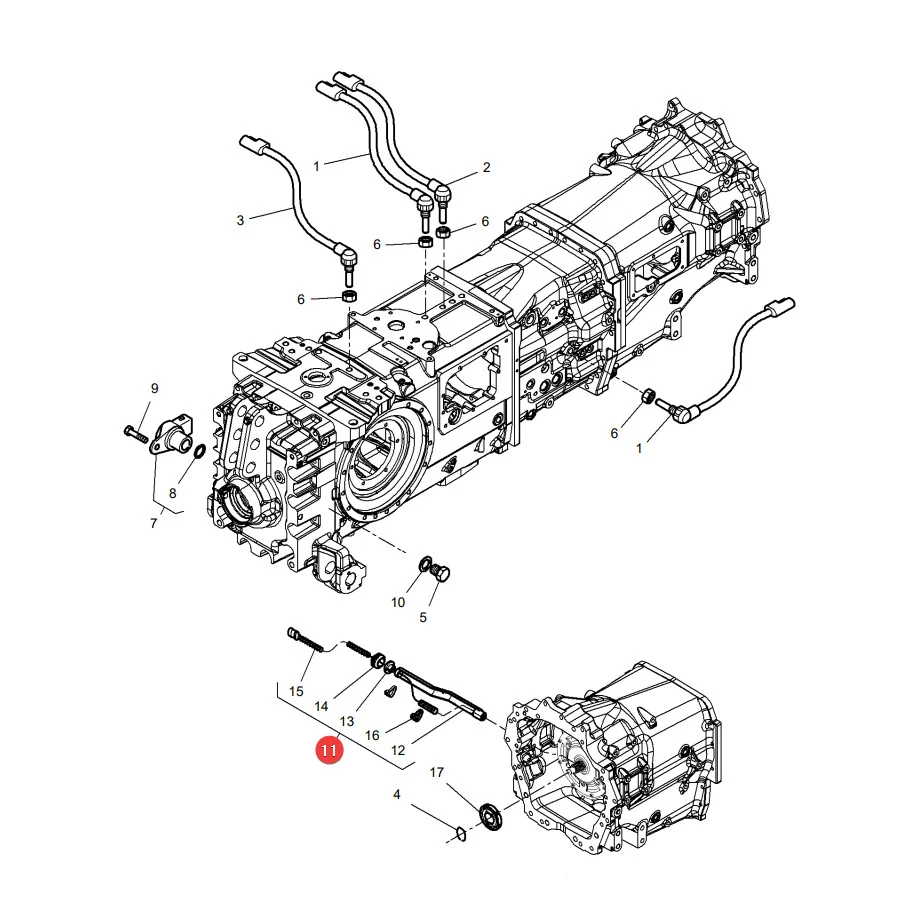 AGCO - 4308786M13 - Massey Ferguson  Power Boost-Beschleunigungssensor