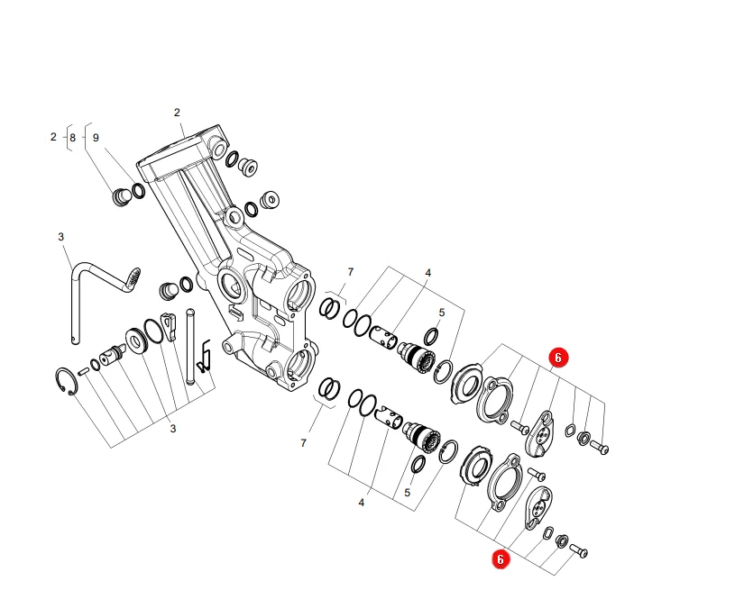 AGCO - 4362750M1 - Massey Ferguson Hydraulikanschlussabdeckung
