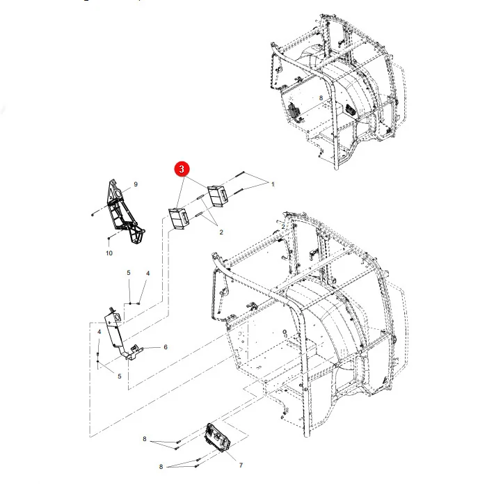 AGCO - 4372087M1 - Auto 5 DC Modul Massey Ferguson