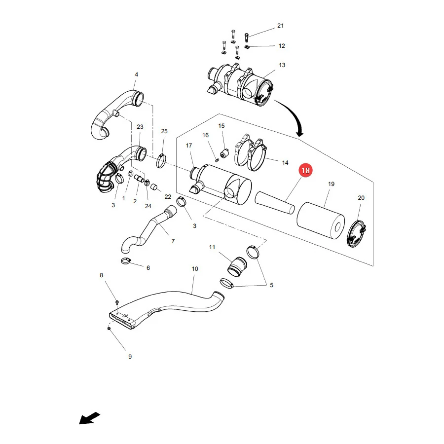 AGCO - 4378149M1 - Massey Ferguson  Innenluftfilter