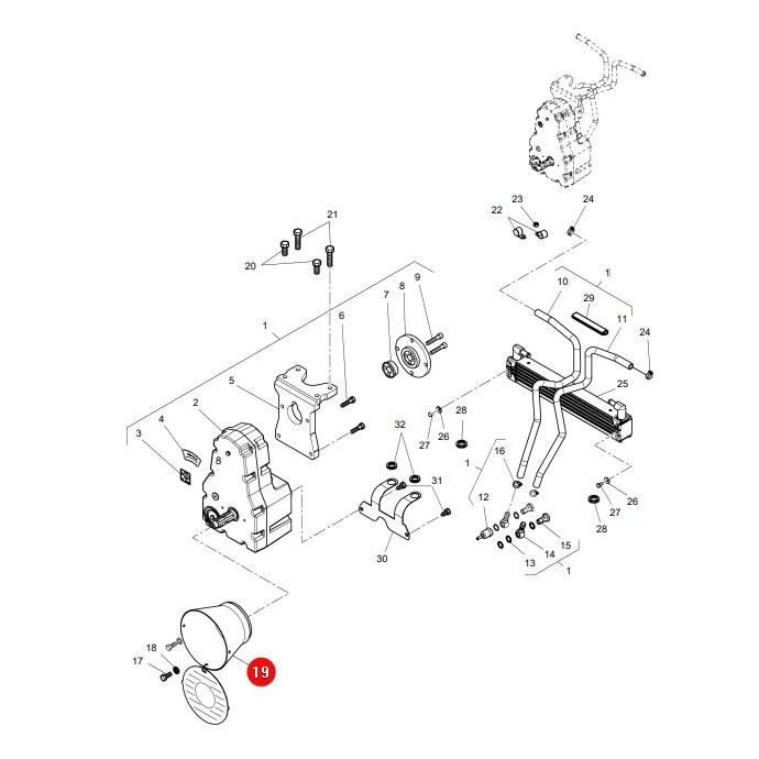 AGCO - 4384471M91 - Zapfwellenschutz Massey Ferguson