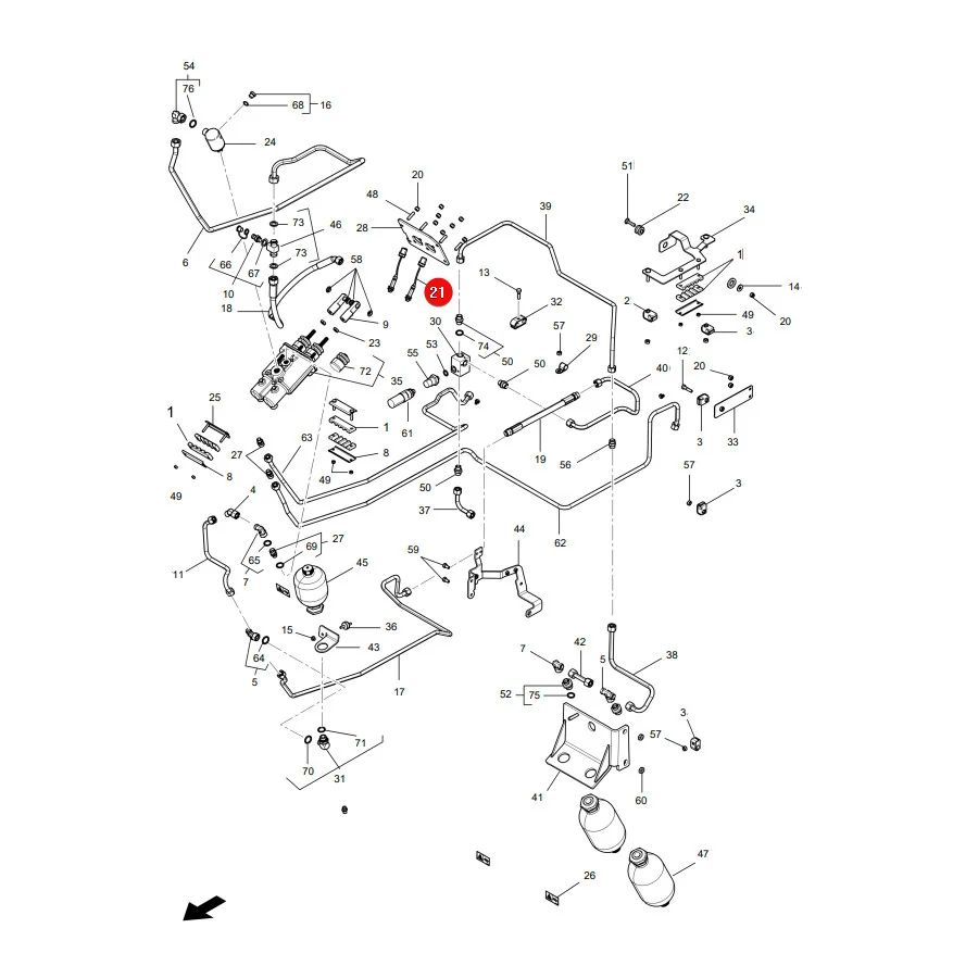 AGCO - 4389787M1 -  Massey Ferguson Induktiver Sensor