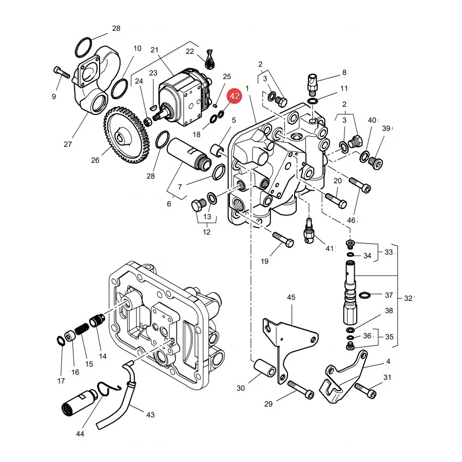 AGCO - 70923565 - Massey Ferguson  Hydraulik-O-Ring