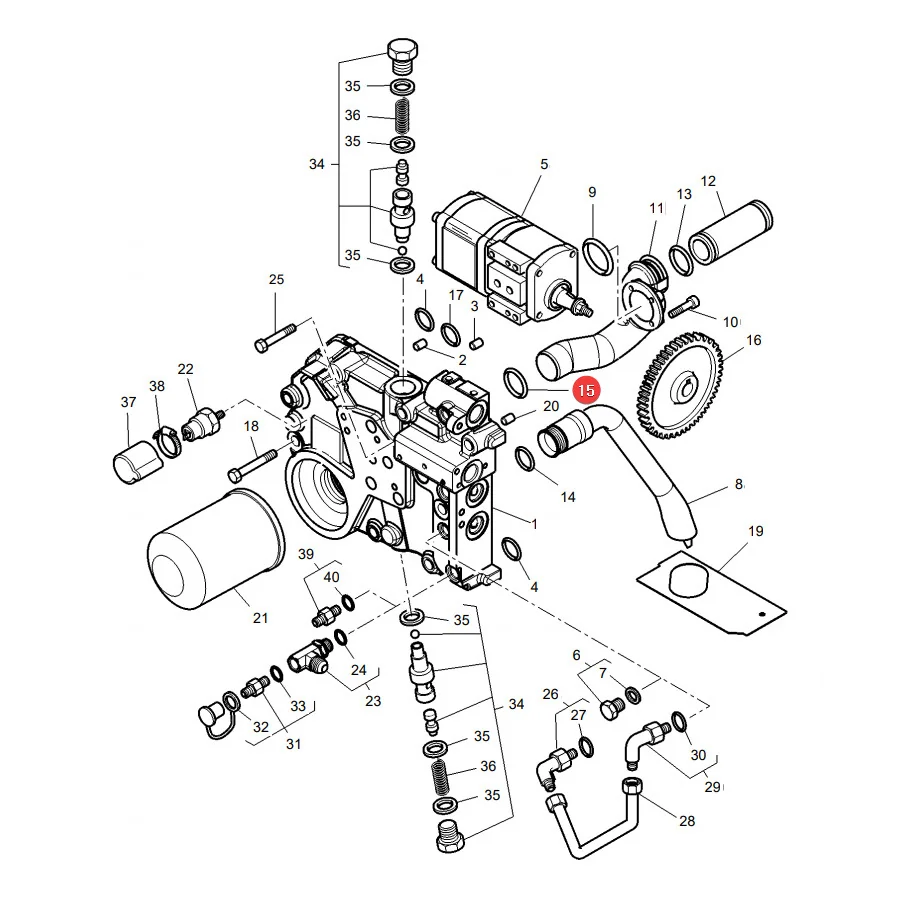 AGCO - 70923570 - Massey Ferguson  Kupplungs-O-Ring
