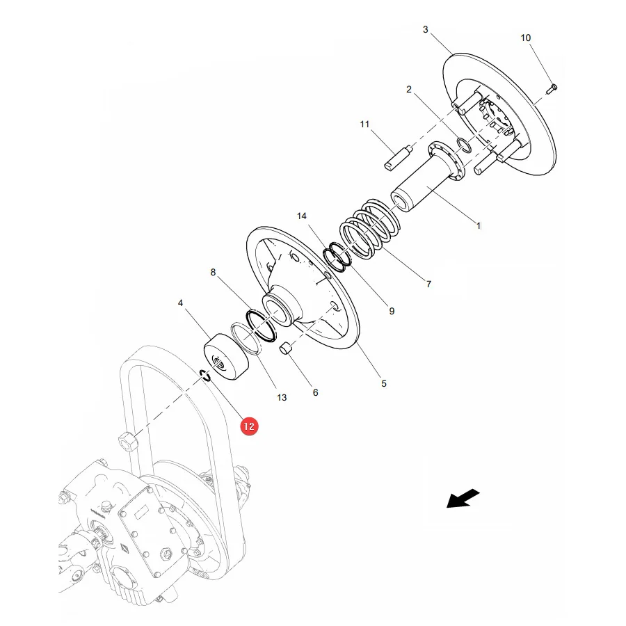 AGCO - 70923664 - Massey Ferguson  Getriebe O-Ring