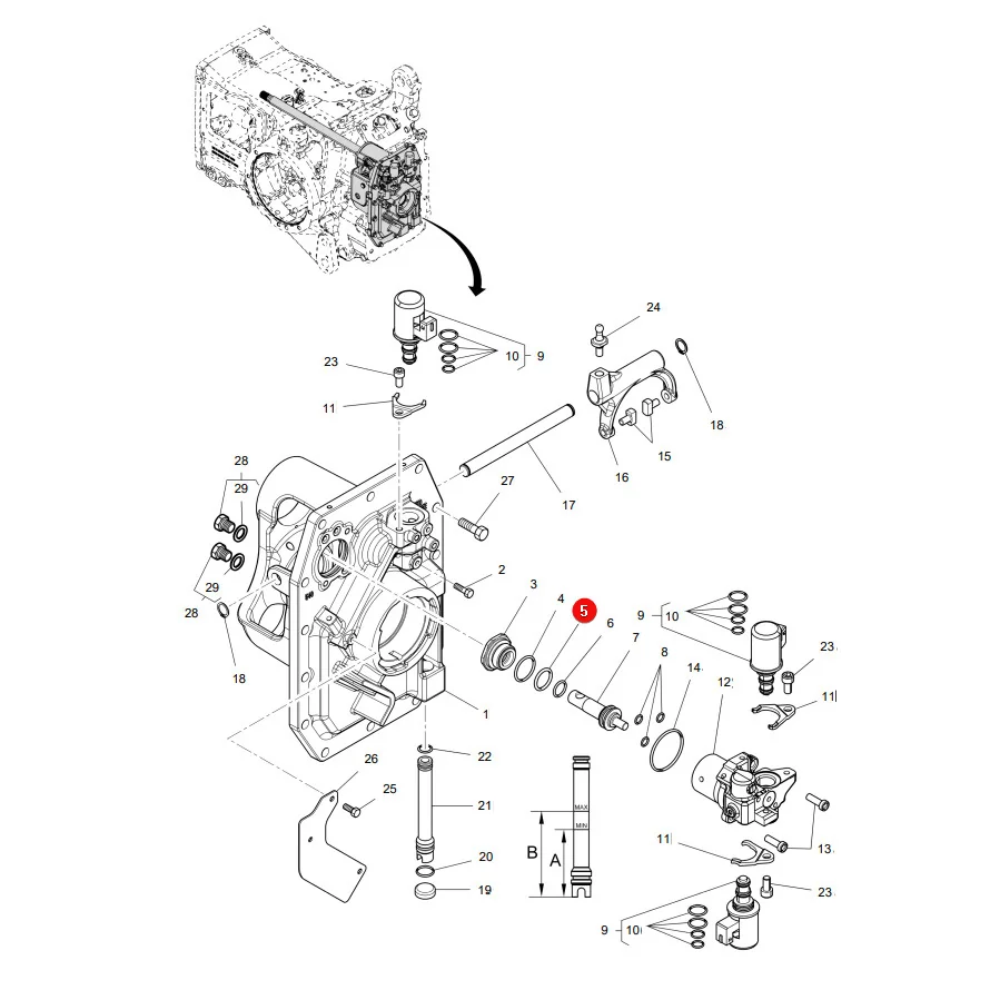 AGCO - 70923934 - O-Ring Zapfwelle Massey Ferguson