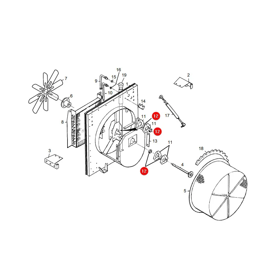 AGCO - 71308770 - Pendellager Massey Ferguson