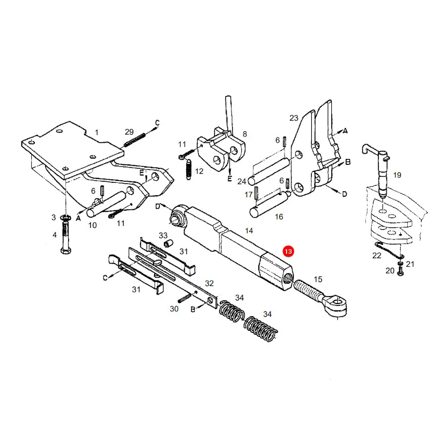 AGCO - 716870040110 - Fendt Stabilisatormutter M27
