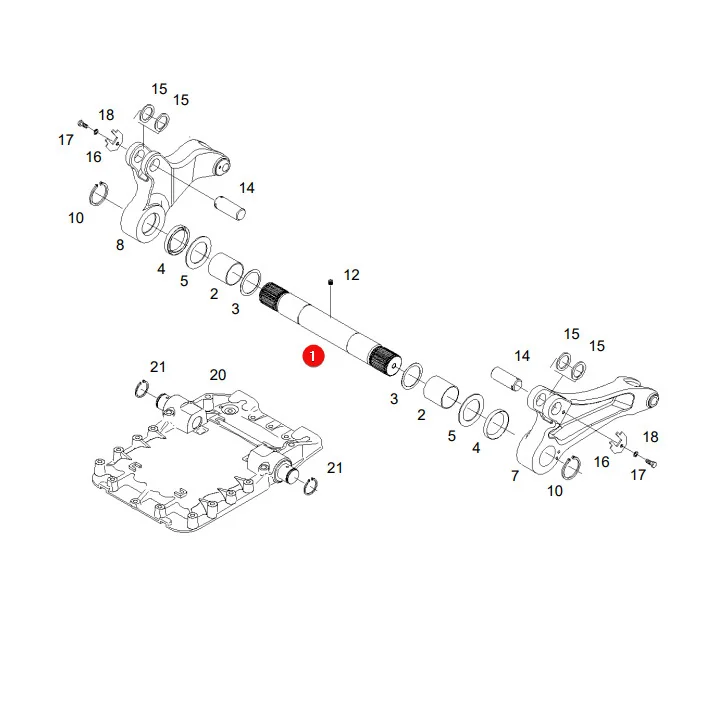 AGCO - 718860030051 -  Massey Ferguson Hubwelle