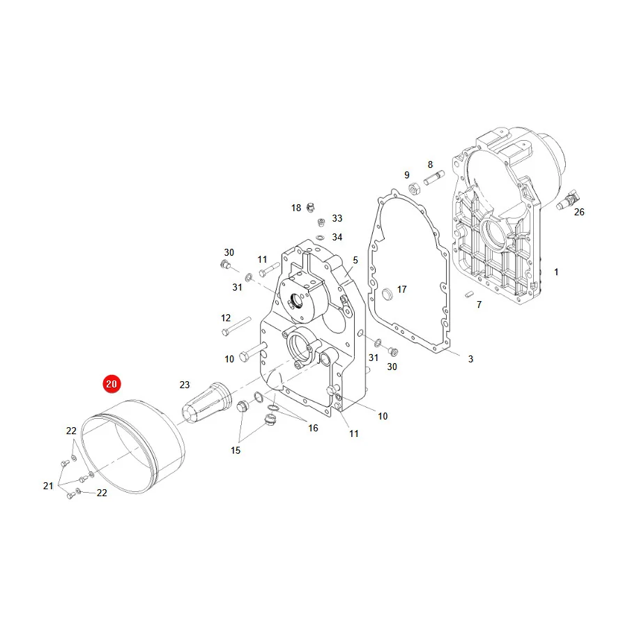 AGCO - 737150201600 - Zapfwellenabdeckung Fendt