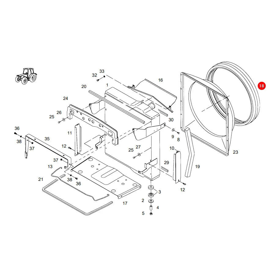 AGCO - 816200050070 - Gummiverbinder Fendt