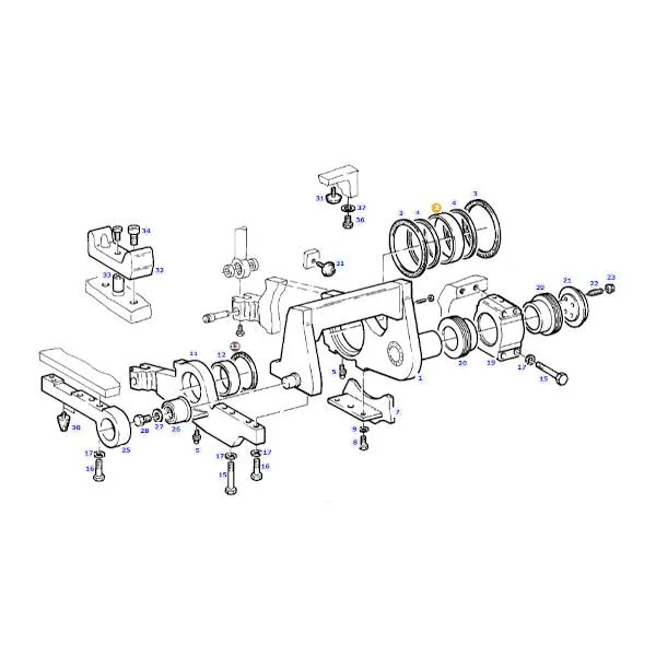 AGCO - 816300010311 - Vorderachsbuchse Fendt
