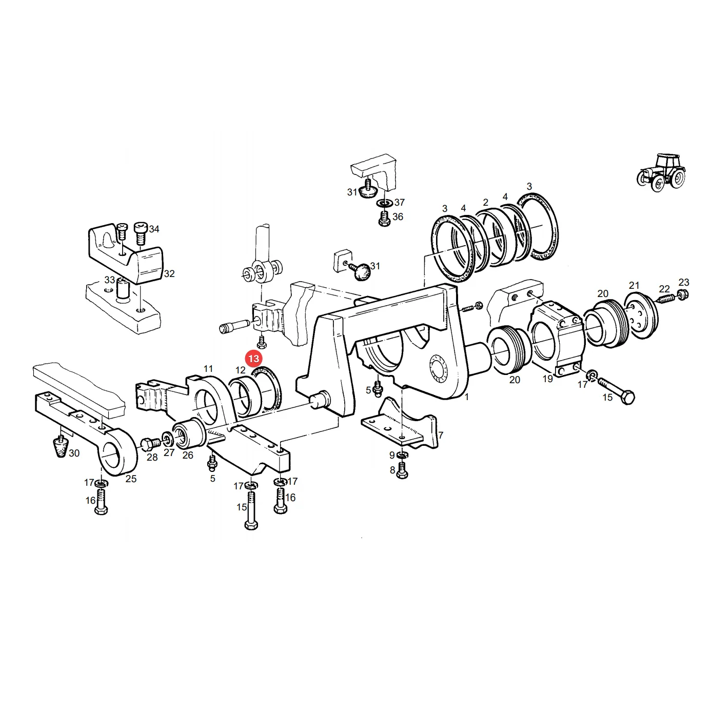 AGCO - 816300010510 - Ring Fendt