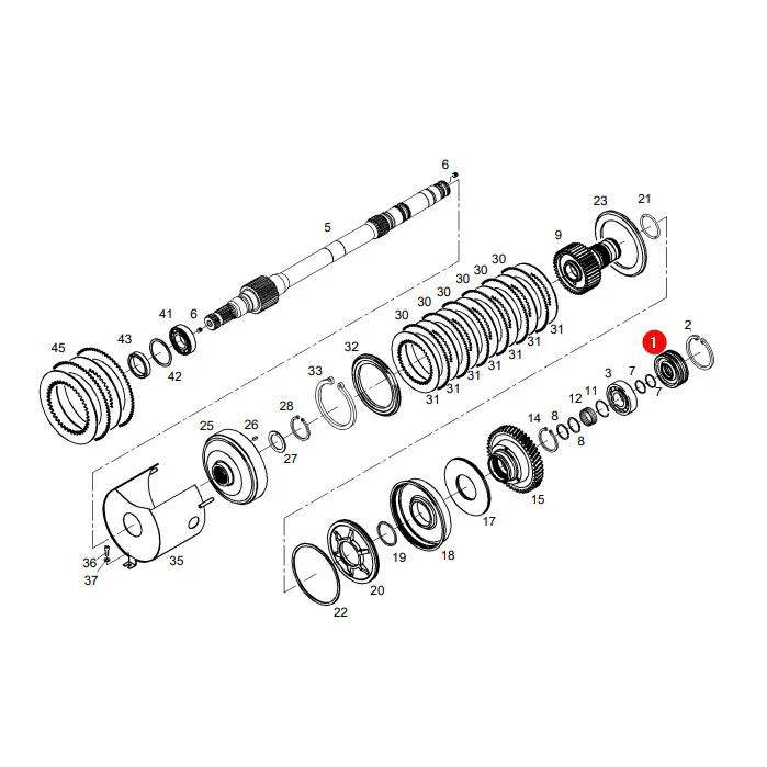 AGCO - 916100320081 - Vorderachsantriebsnabe Massey Ferguson