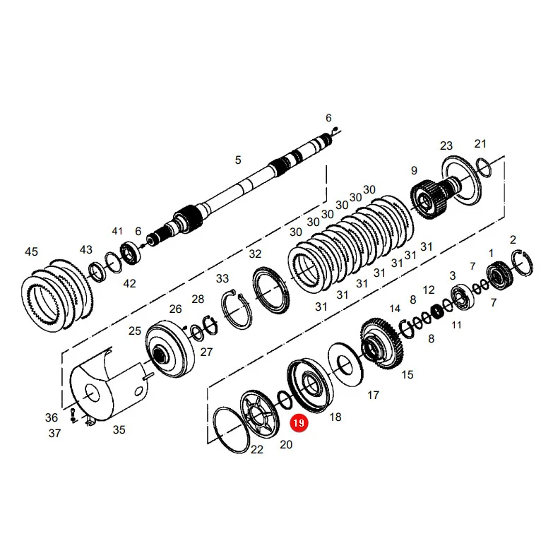 AGCO - 916100320170 - Radialwellen-Dichtring Simmerring Massey Ferguson