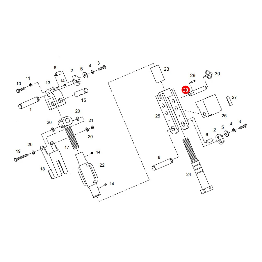 AGCO - 926870030120 - Zapfwellenbolzen Fendt