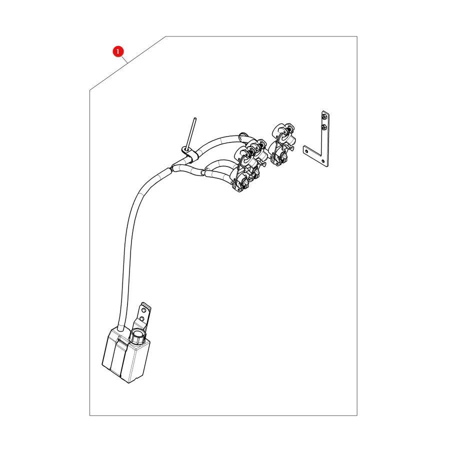 AGCO - ACW051169A - Hydrauliköl-Rücklaufkit Massey Ferguson