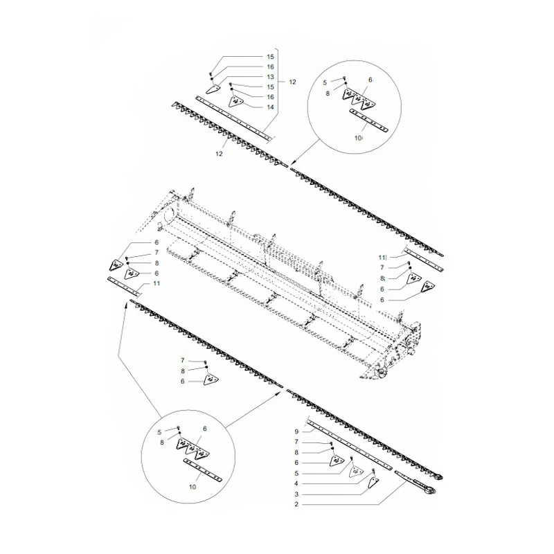 AGCO - ACW0998650 - Schumacher Mutter für Mähwerk-Messer Massey Ferguson 3019123X1