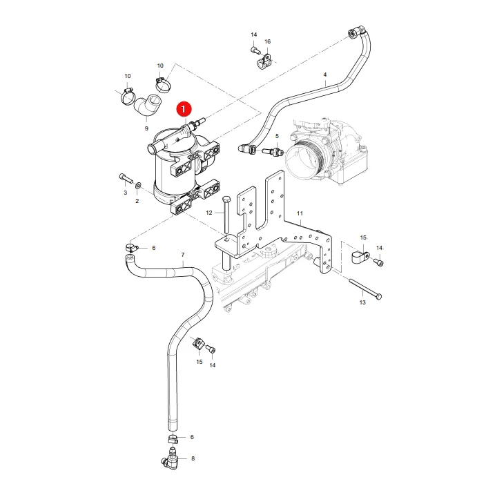 AGCO - ACW1728940 - Massey Ferguson CCV-Filter