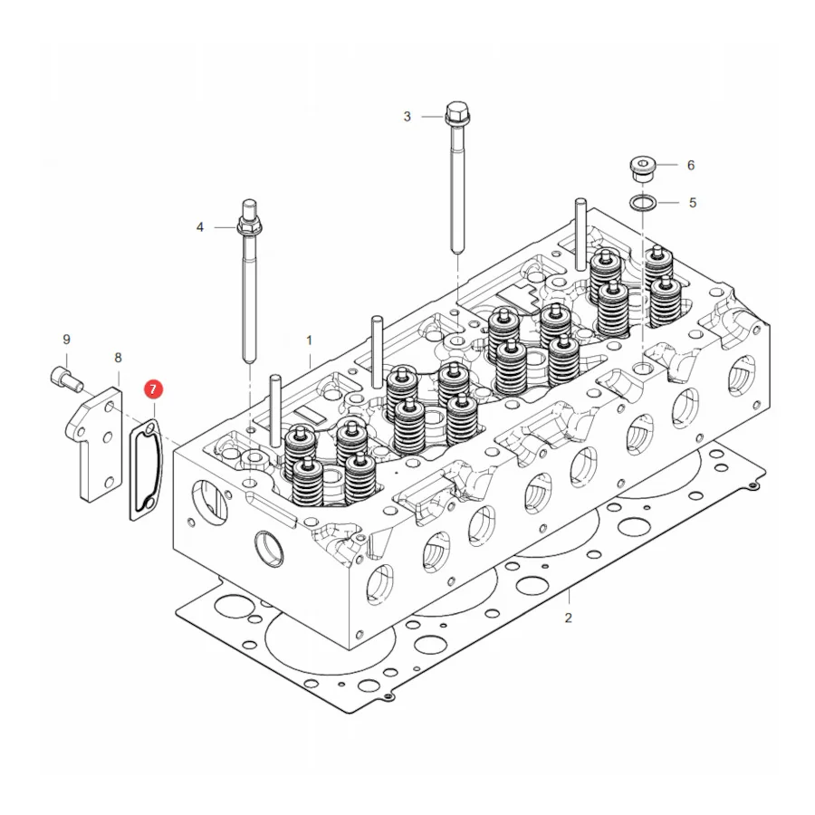 AGCO - ACW1796900 - Massey Ferguson Zylinderkopfdichtung