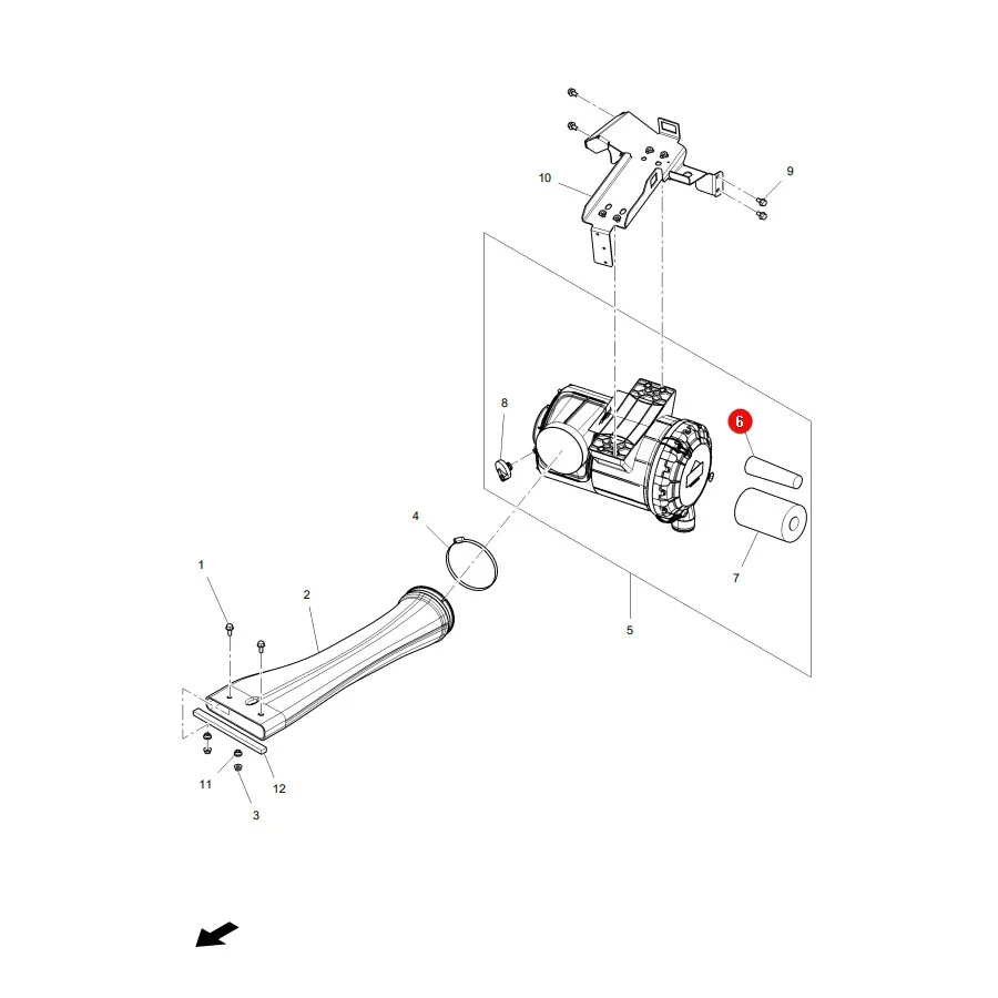 AGCO - ACX2344150 - Massey Ferguson  Innenluftfilter