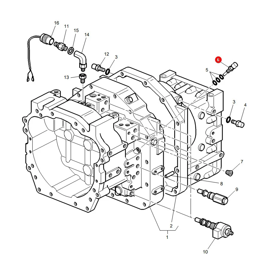 AGCO - AG716869 - Massey Ferguson Getriebesensor