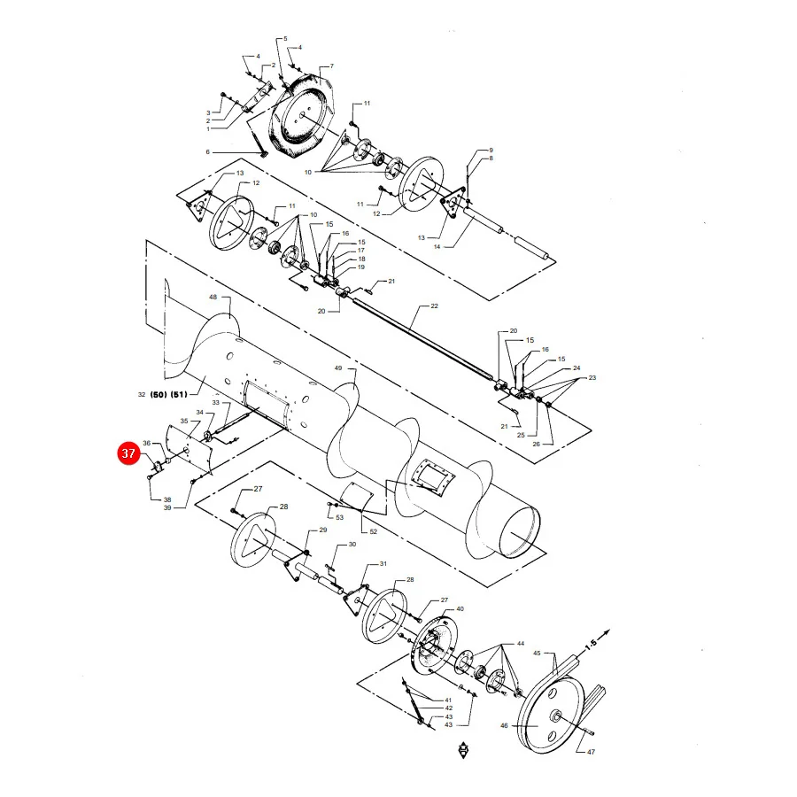 AGCO - D28200151 - Massey Ferguson Fingergehäuse oben