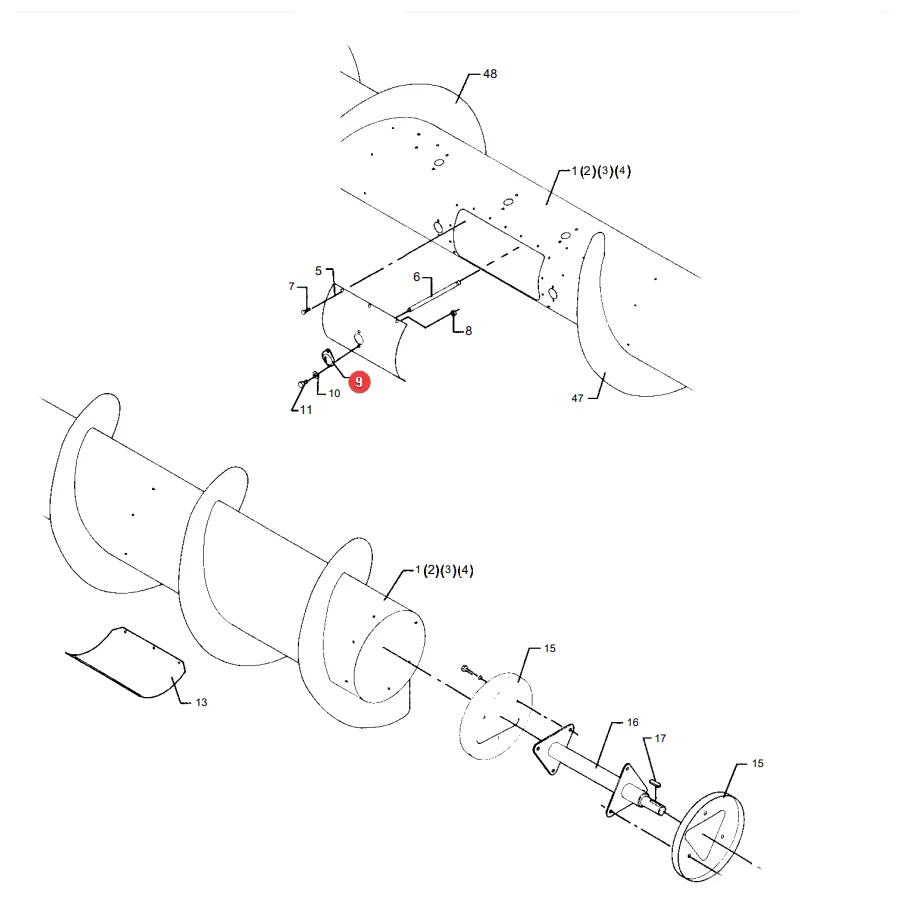 AGCO - D28283060 - Massey Ferguson  Fingerführung