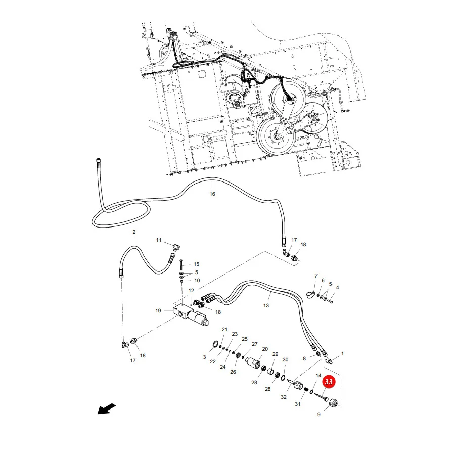 AGCO - D28382050 - Massey Ferguson  Kolben