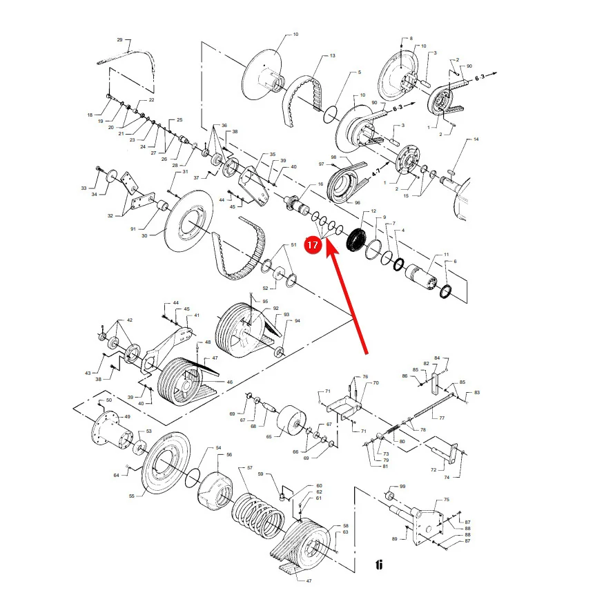 AGCO - D45467100 - Massey Ferguson  Variatorwellen-O-Ring