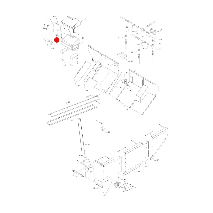 AGCO - D46489000 - Sensor Massey Ferguson