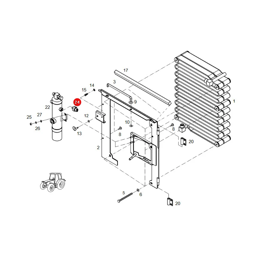 AGCO - F117550030010 - Drucksensor Fendt