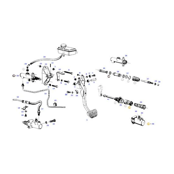 AGCO - F178100100140 - Fendt Kupplungsausrück-Reparatursatz