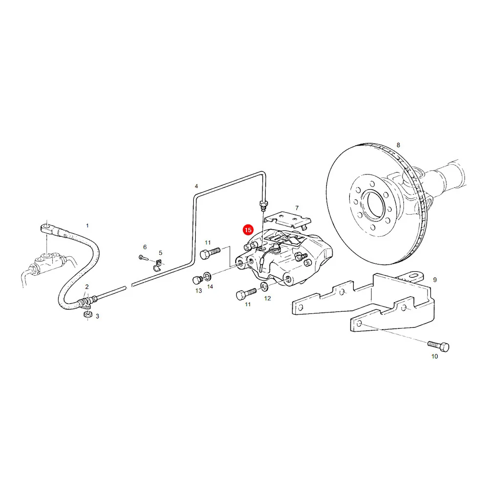 AGCO - F178107070080 - Fendt Bremszylinder-Reparatursatz