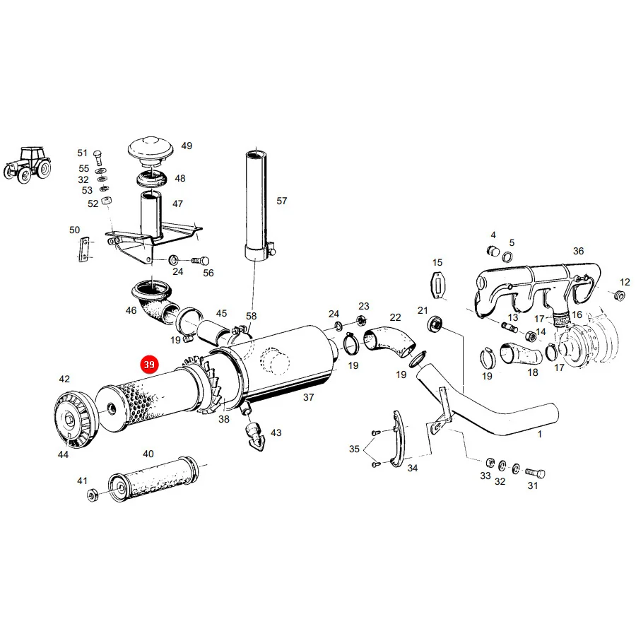 AGCO - F178200090010 - Luftfiltereinsatz Fendt