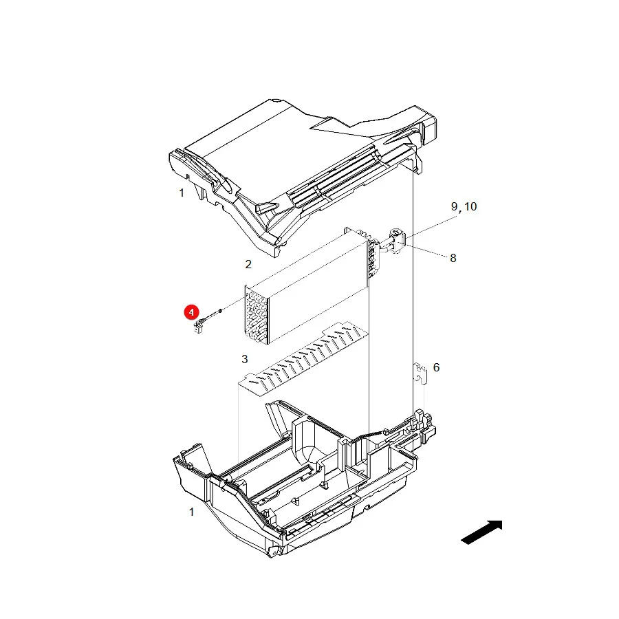 AGCO - F260550010040 - Fendt Verdampfer-Temperatursensor