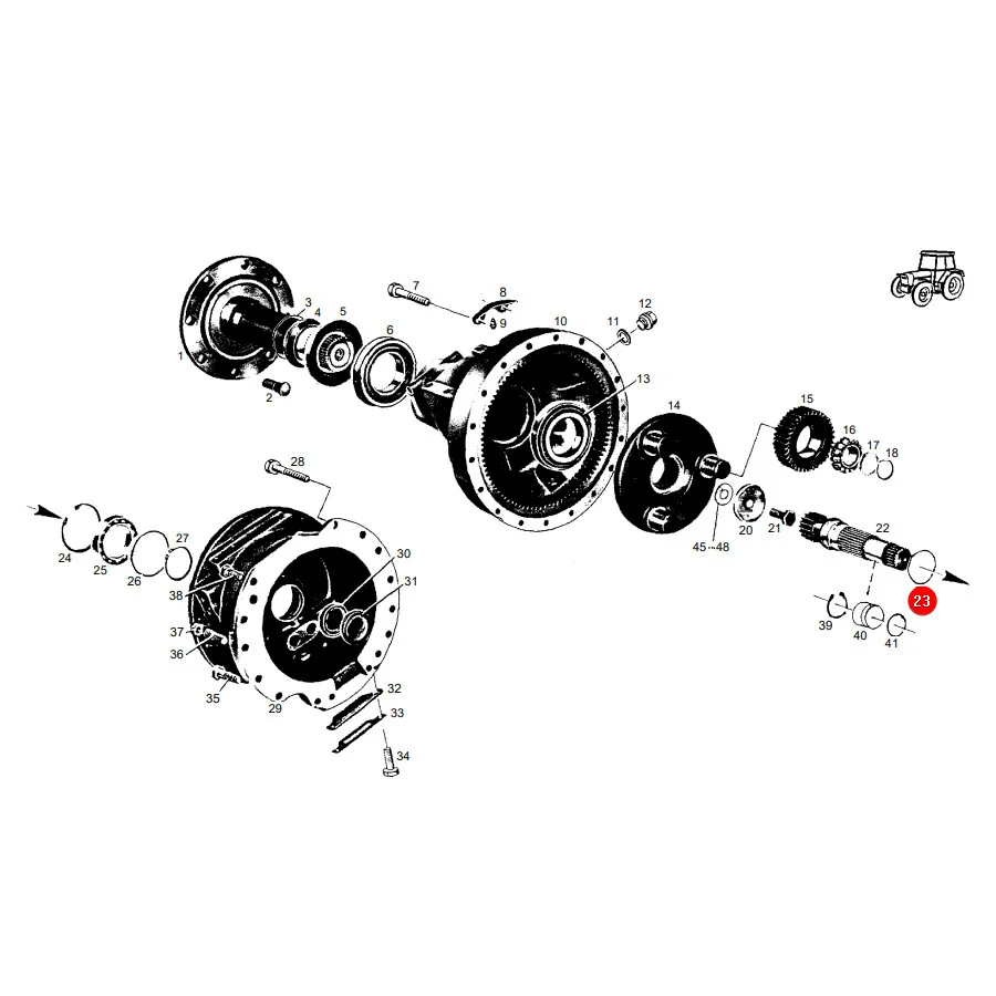 AGCO - F281102150030 - Fendt Getriebescheibe