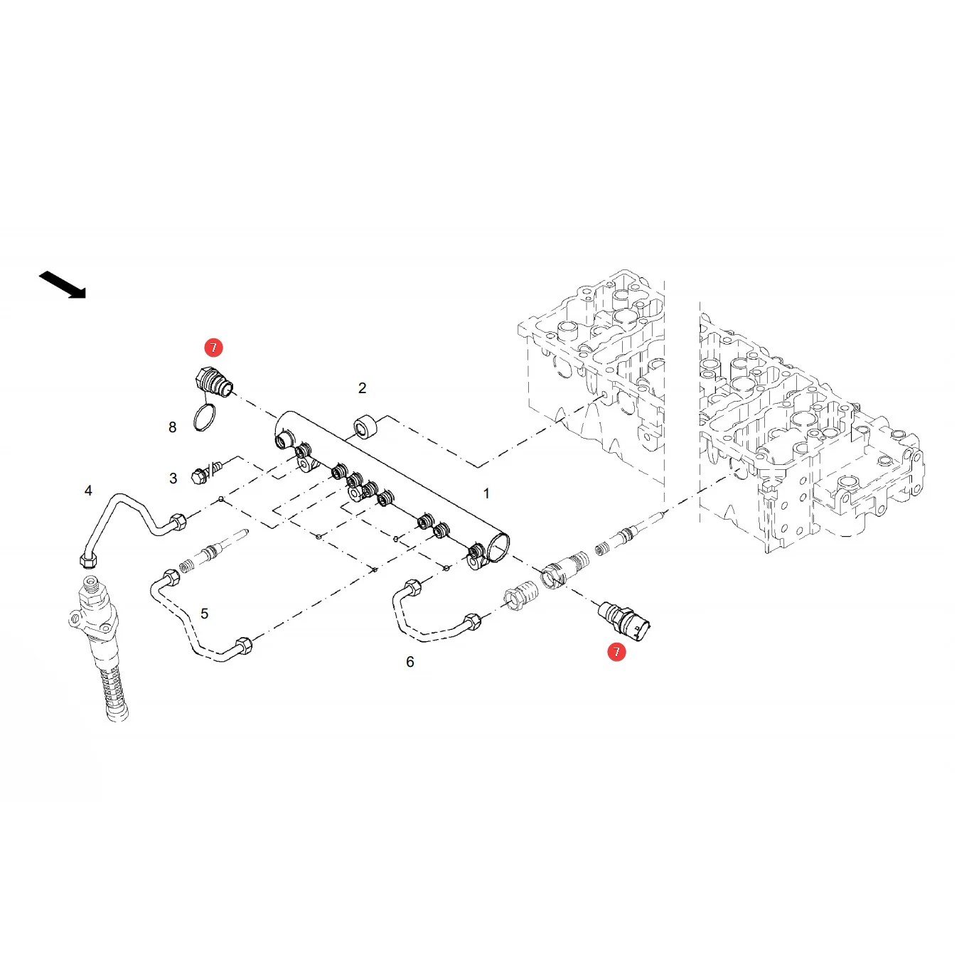 AGCO - F339202710260 - Fendt Hochdruckspeichersensor