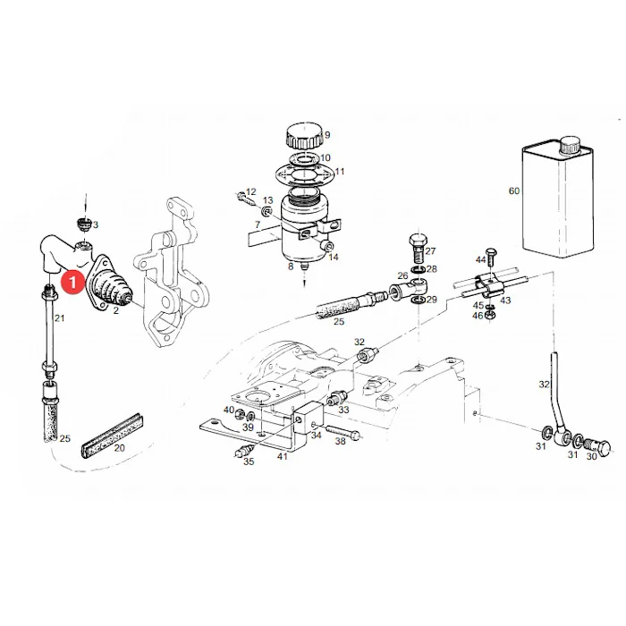 AGCO - F514100100450 - Fendt Kupplungspumpen-Reparatursatz