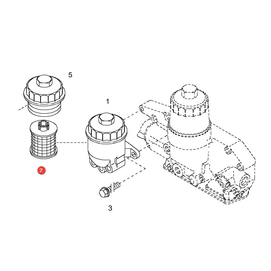 AGCO - F716201060070 - Fendt Kraftstofffilter