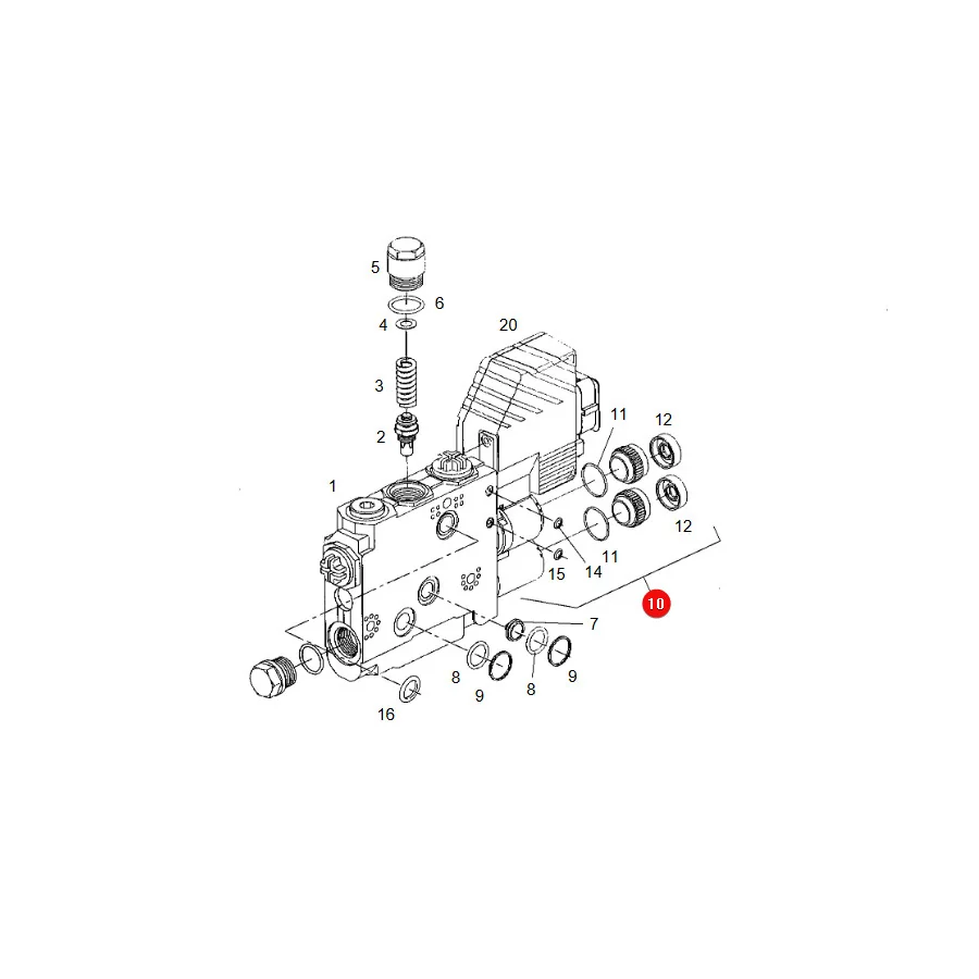 AGCO - F718960030020 - Fendt Elektromagnetkerne