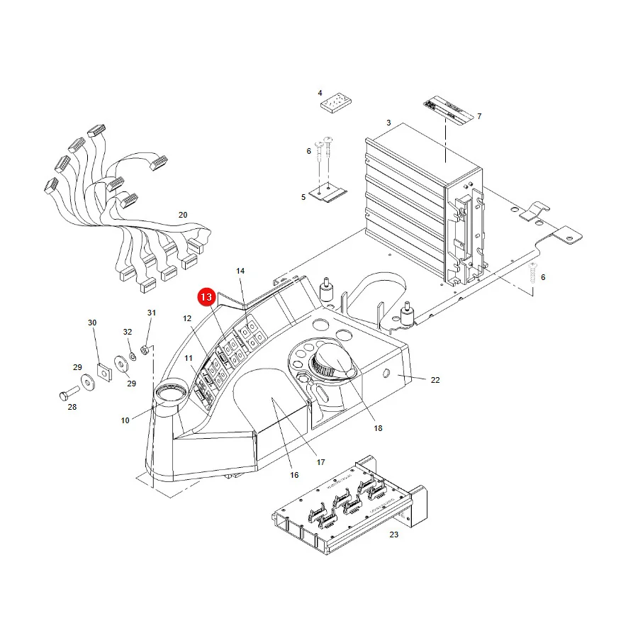 AGCO - F718970071010 - Fendt Komfortmodul