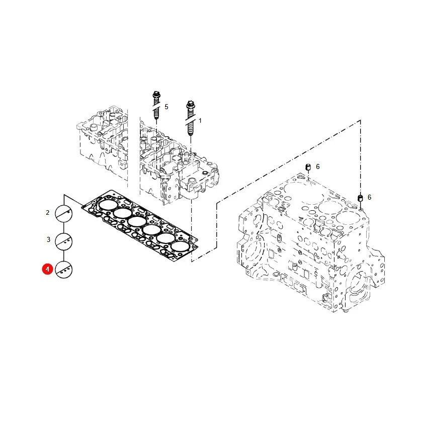 AGCO - F731200210010 - Zylinderkopfdichtung Fendt