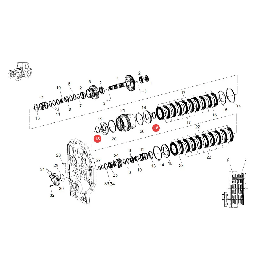 AGCO - F824100360121 - Fendt Kupplungsscheibe