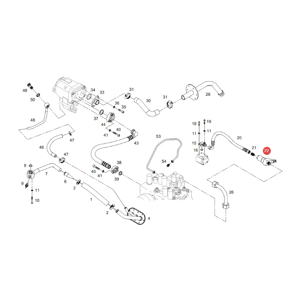AGCO - F916951010030 - Fendt Hydraulikdrucksensor