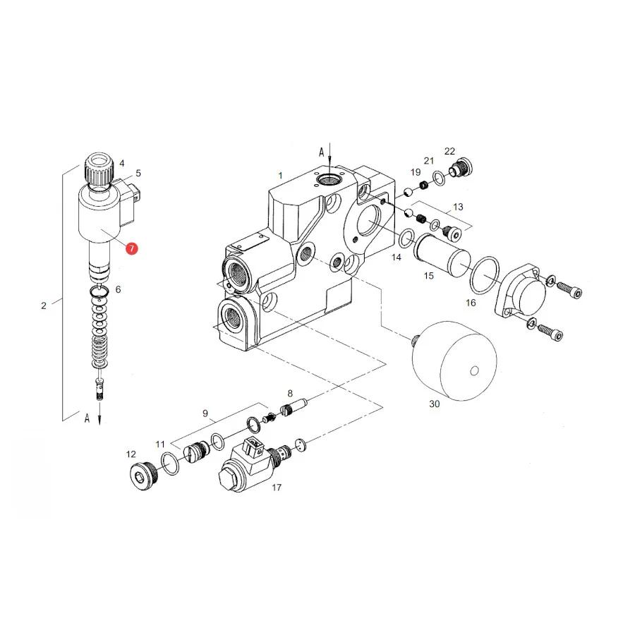 AGCO - F916961020210 - Fendt Frontplatten-Elektromagnet