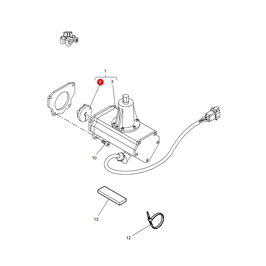 AGCO - F916970160011 - Fendt verstellbare Motorkupplung